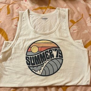 Old Navy Summer ‘79 Tank Size S